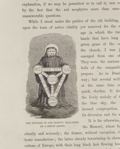 Het Mysterie van de Drie-eenheid uitgelegd door een Jezuïet Kunstenaar, uit De Amazone en Madeira Rivieren, door Franz Keller, 1874 door American School
