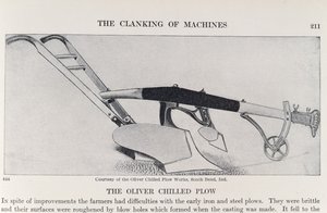 De Oliver Chilled Ploeg, uit Het Schouwspel van Amerika, Vol.3, door Ralph Henry Gabriel, 1926