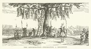 De Reformatie, decimering van een regiment door American School
