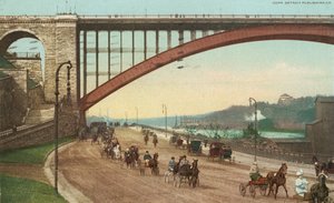 De Speedway, New York, ca. 1911 door American School