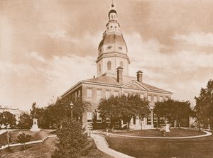 Het State House, Annapolis door American School