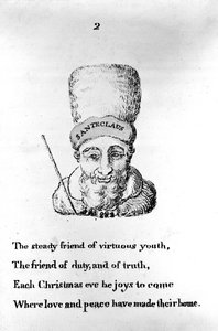De trouwe vriend, uit De Vriend van de Kinderen gepubliceerd in 1821 door American School