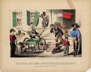 De eerste mei 1865, of, Genl. verhuisdag in Richmond Va. door American School