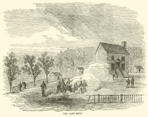 Het laatste schot, april 1865 door American School
