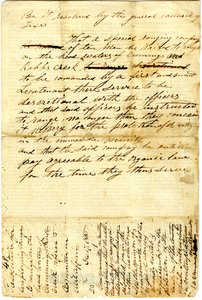 Aan het volk van Texas over de belegering van het Mexicaanse garnizoen in San Antonio de Bexar, 10 december 1835 door American School