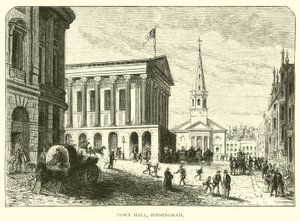 Stadhuis, Birmingham door American School