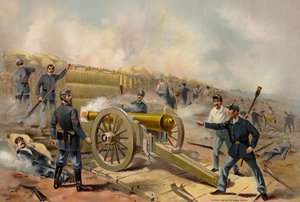 US Army, belegerings- en Barbette-kanonnen, Fort Haskell