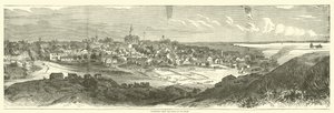 Vicksburg vanaf de heuvels aan de achterkant, mei 1863