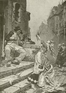 Slachtoffers van de Franse Revolutie, geschilderd door Paul Svedonesky door American School