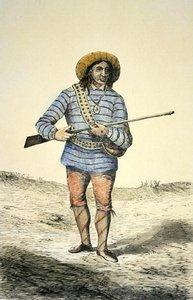 Zuni-mensen van Arizona, ca. 1860 door American School