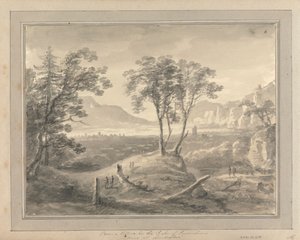Uitzichten in Engeland, Schotland en Wales: Van een schilderij in het huis van de hertog van Devonshire in Londesbro