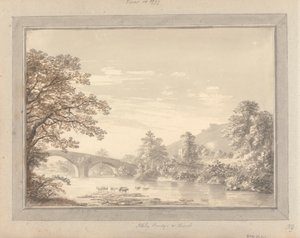 Uitzichten in Engeland, Schotland en Wales: Ilkley Bridge en Church