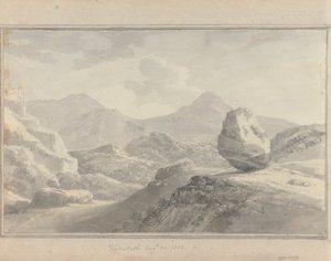 Uitzichten in Engeland, Schotland en Wales: Watenlath, 30 augustus 1802 door Amos Green