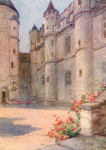 Chateau Royal, Loches door Amy B. Atkinson