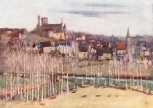 Le Grand Pressigny door Amy B. Atkinson