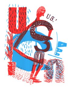 VS, 2015 (zeefdruk)
