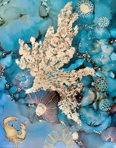 De gouden diepten van de oceaan door Amy Tieman