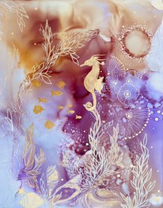 De droom van het gouden zeepaardje door Amy Tieman