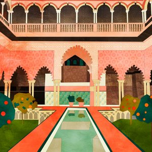 Alhambra, Granada, Spanje door Ana Rut Bre