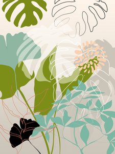 Leaves Line Boho3-kopie