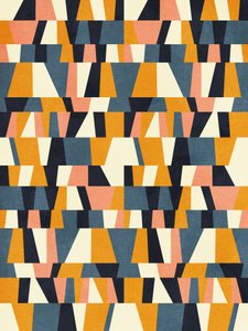 Rainbow Plus Shapes  Blauw Mosterd14