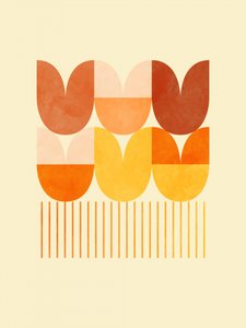 Spring Mid Rhapsody Oranje 1 door Ana Rut Bre