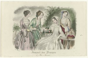 Journal des Femmes, ca. 1850 : 4, Rue Favart