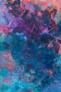Levendige abstracte stroming door Anastasiya Devochkina