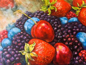 Zoete bessenmix door Anda Bieza
