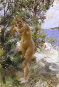 Na het bad door Anders Leonard Zorn