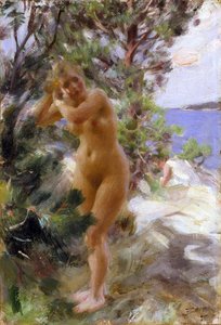 Na het bad door Anders Leonard Zorn