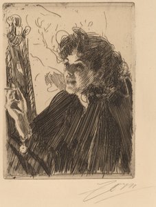 Meisje met Sigaret, 1891