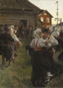 Midzomerdans door Anders Leonard Zorn