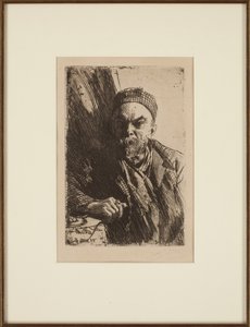 Portret van de dichter Paul Verlaine 1844-1896, 1895