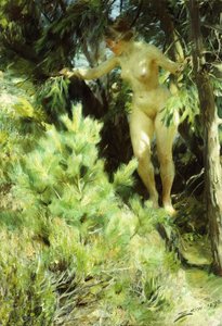 Bosgeest door Anders Leonard Zorn