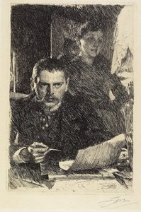 Zorn en zijn vrouw, 1890