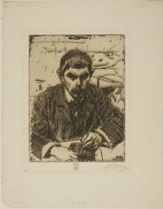 Albert Engström door Anders Zorn