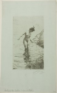 Cirkels van water II door Anders Zorn