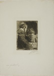 Schakers door Anders Zorn