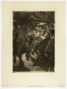 Gopsmor Cottage door Anders Leonard Zorn