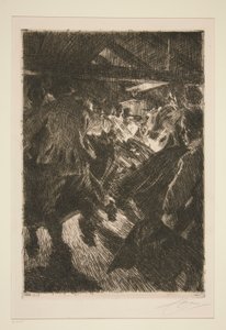 Gopsmor Cottage door Anders Leonard Zorn