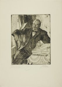 Grover Cleveland II door Anders Leonard Zorn