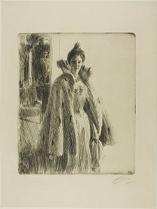 H. R. H. Prinses Ingeborg van Zweden II door Anders Leonard Zorn