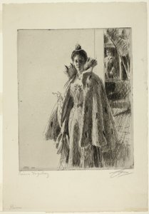 H.K.H. Prinses Ingeborg van Zweden I door Anders Leonard Zorn