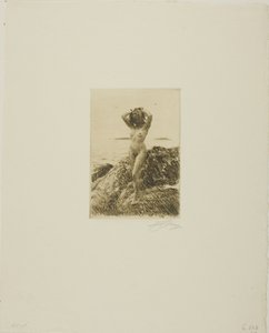 Zeewierkrans door Anders Leonard Zorn