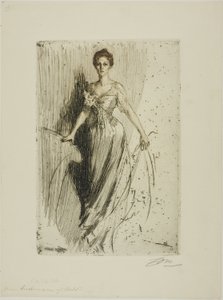 Miss Lurman door Anders Leonard Zorn