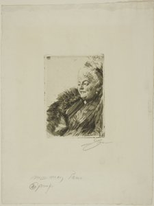 Mme Georges May II door Anders Leonard Zorn