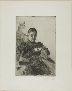 Mevrouw Lamm II door Anders Leonard Zorn