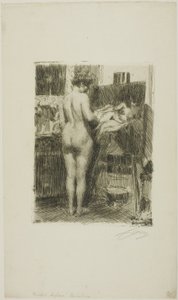 Model voor Schilderij