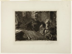 De Heer en Mevrouw Fürstenberg door Anders Leonard Zorn